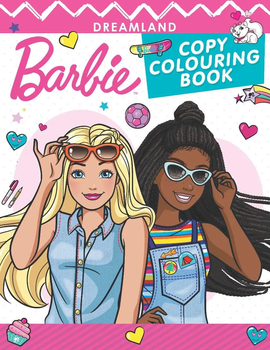 Barbie Copy Colouring Book 2 - A Drawing & Activity Book For Kids Ages 2+ (English) 1