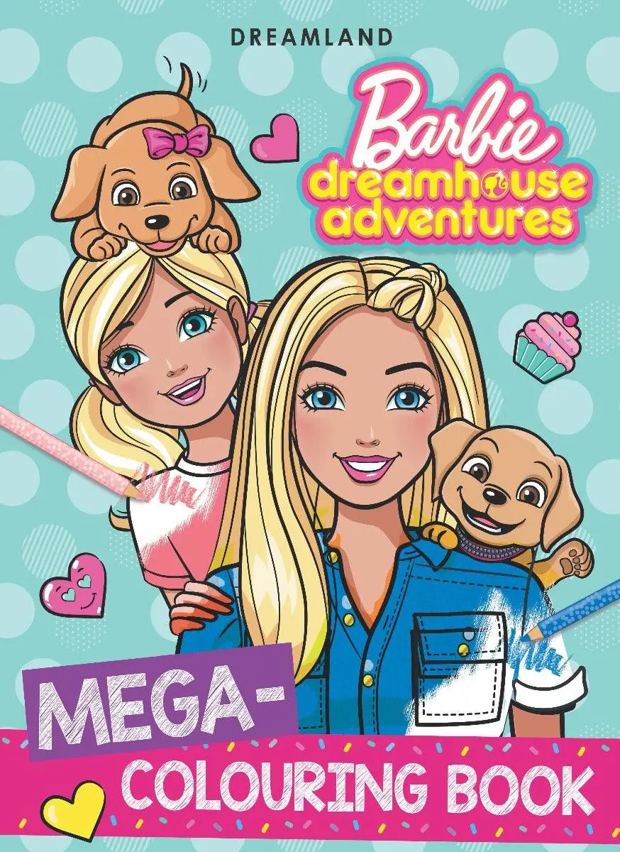 Barbie Dreamhouse Adventures Mega Colouring Book - A Drawing & Activity Book For Kids Ages 2+ (English) 1