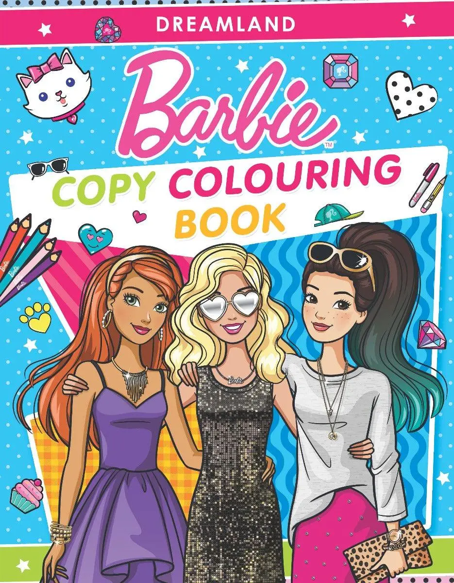 Barbie Copy Colouring Book 6 - A Drawing & Activity Book For Kids Ages 2+ (English) 1