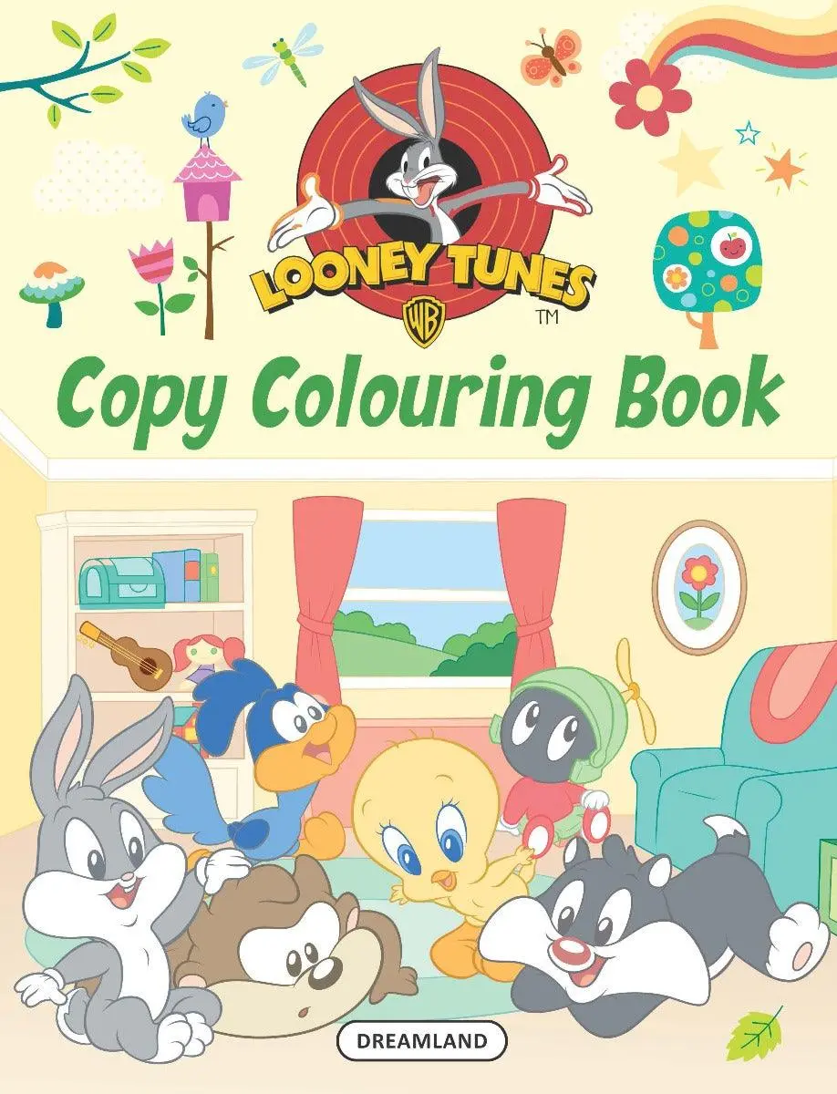 Looney Tunes Copy Colouring Book 2 - A Drawing & Activity Book For Kids Ages 2+ (English) 1