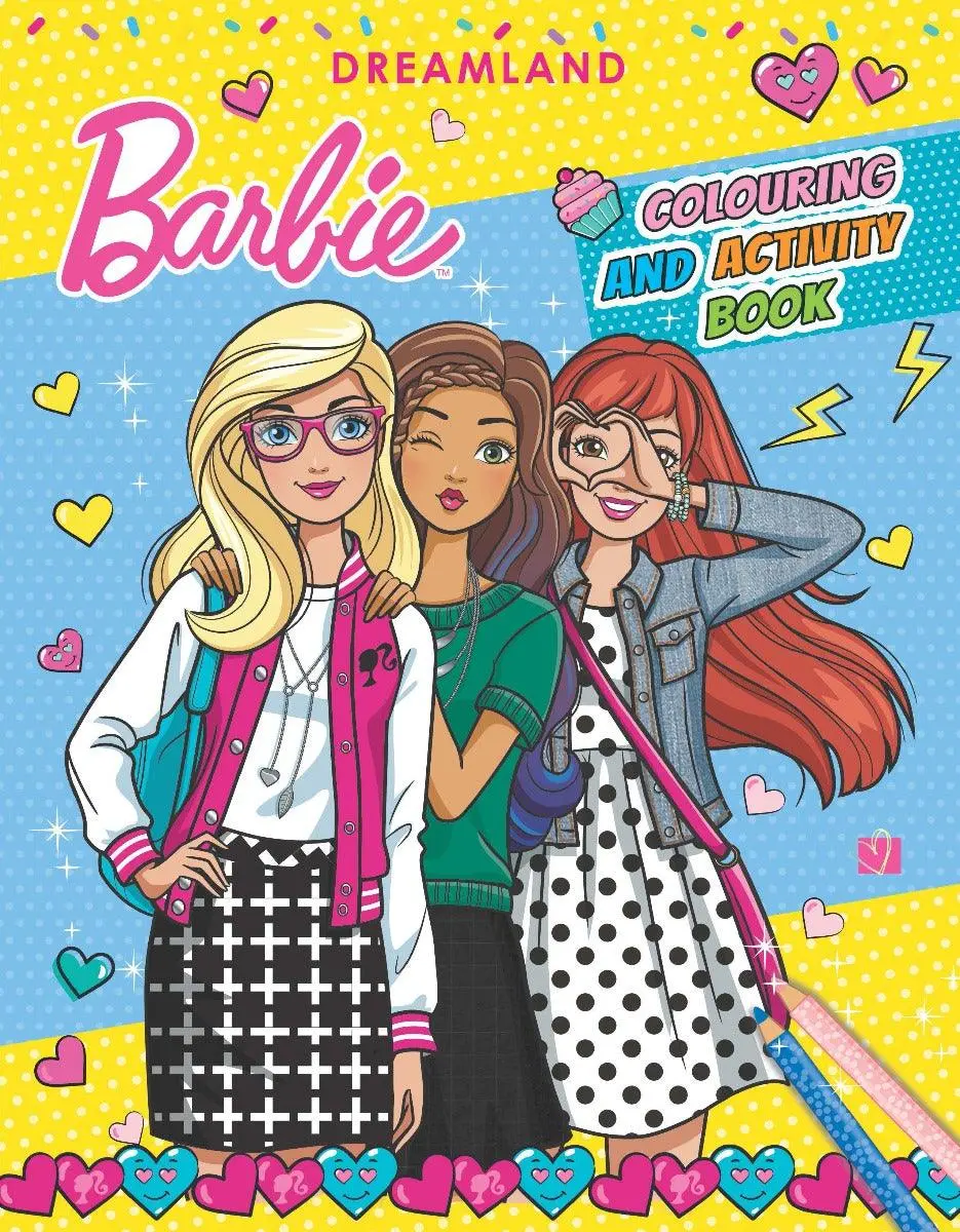 Barbie Colouring And Activity Book - A Drawing & Activity Book For Kids Ages 2+ (English) 1