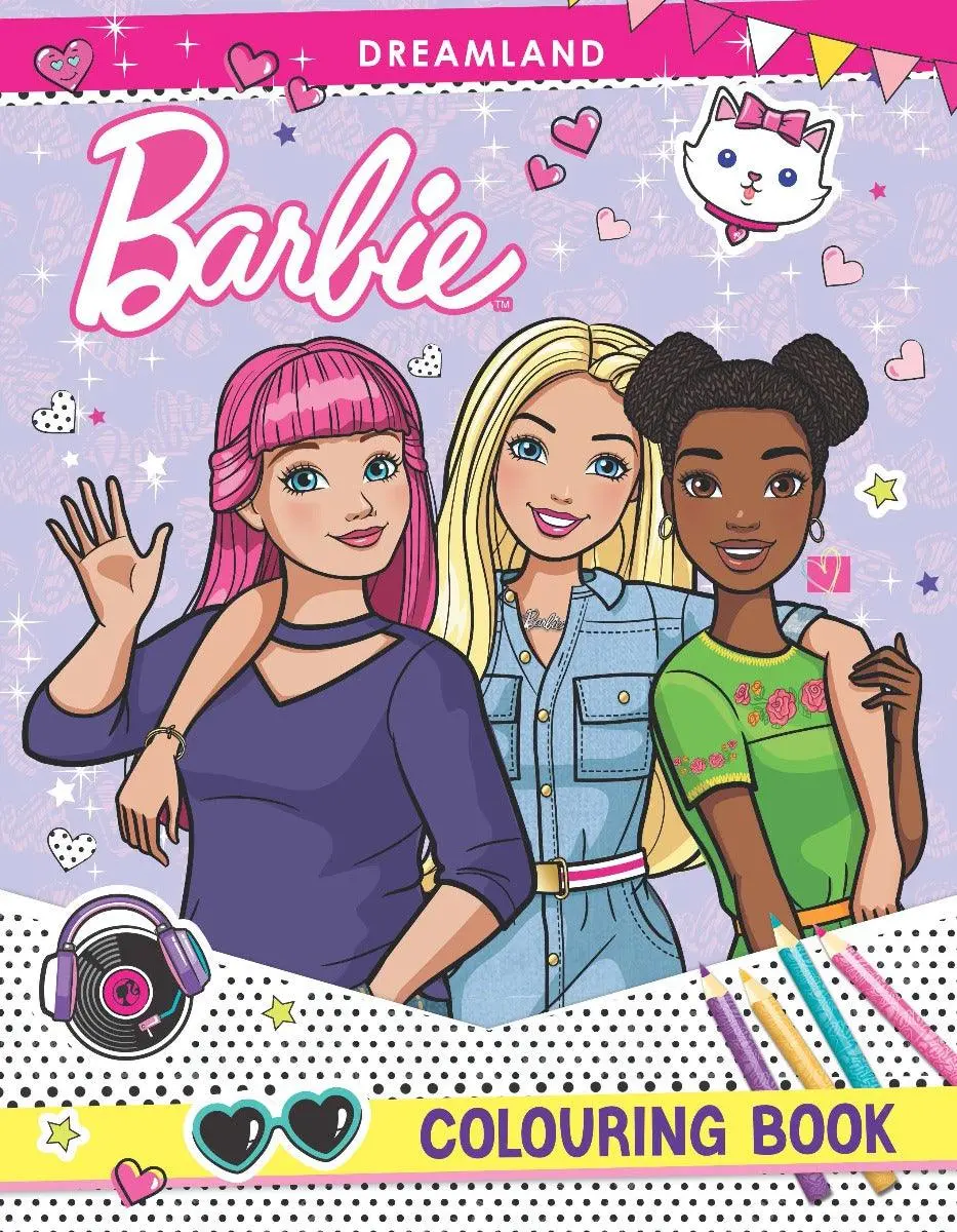 Barbie Colouring Book - A Drawing & Activity Book For Kids Ages 2+ (English) 1