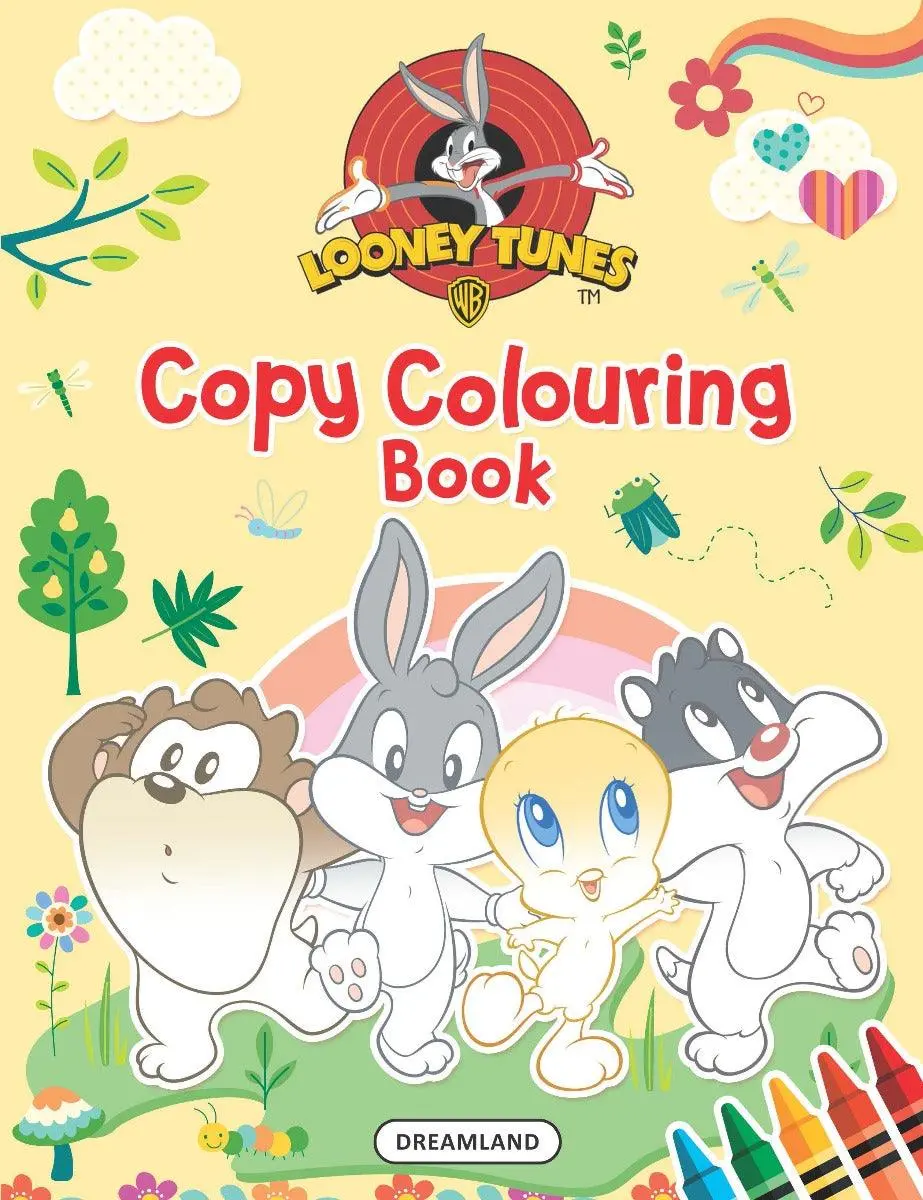 Looney Tunes Copy Colouring Book 1 - A Drawing & Activity Book For Kids Ages 2+ (English) 1