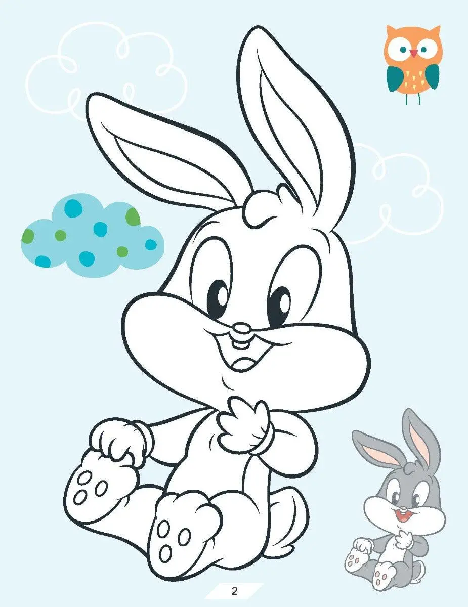 Looney Tunes Copy Colouring Book 1 - A Drawing & Activity Book For Kids Ages 2+ (English) 2