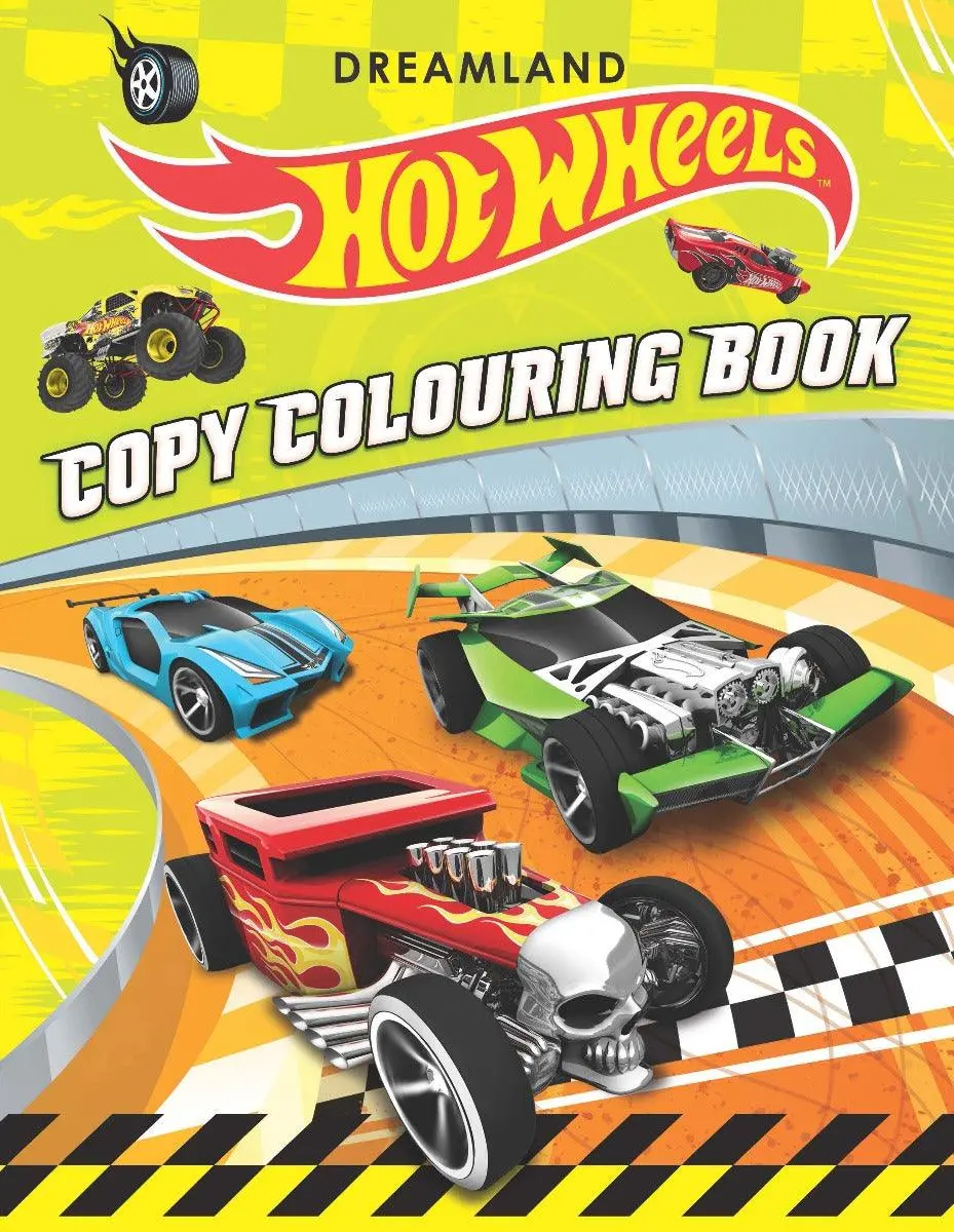 Hot Wheels Copy Colouring Book 2 - A Drawing & Activity Book For Kids Ages 2+ (English) 1