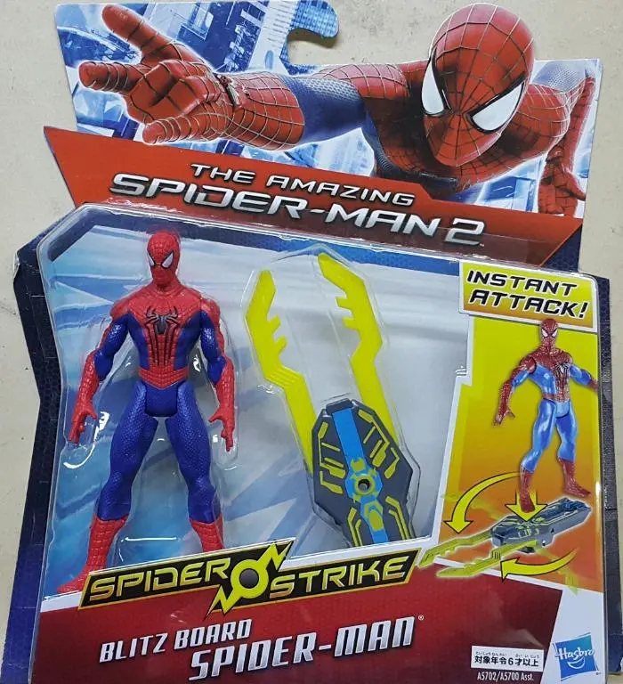 Hasbro 61298 蜘蛛俠 日版 Marvel The Amazing Spider-Man 2 Spider Strike Blitz Board Spider-Man A5702 (Piu/Kw12-35) 1139377517 1