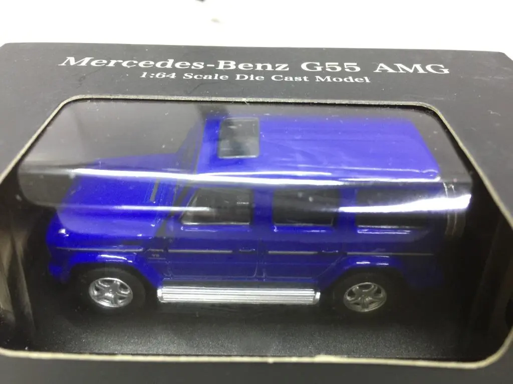 Kyosho 1/64 Mercedes-Benz G55 Amg Blue (K07021g8) (37285) (C1123-135) 1