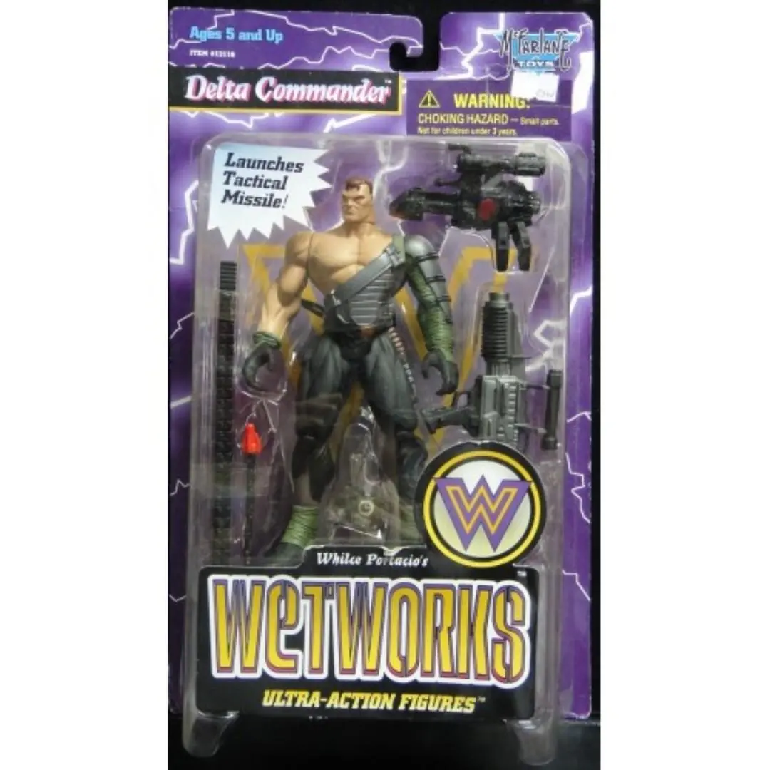 Mcfarlane Whilce Portacio's Wetworks 2 Delta Commander In Black (Csw-12116) 1