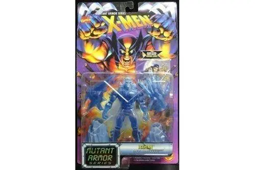 Toy Biz 43201 漫威漫畫 變種特攻 變異裝甲系列 冰人 水晶盔甲 Marvel Comics X-Men Mutant Armor Series Iceman Crystalline Armor (Buy-Spk) 店/Sa 1