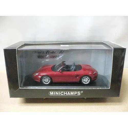Minichamps 1/43 Porsche Boxster 2002 Red Metallic (04650) (Piu103) 1