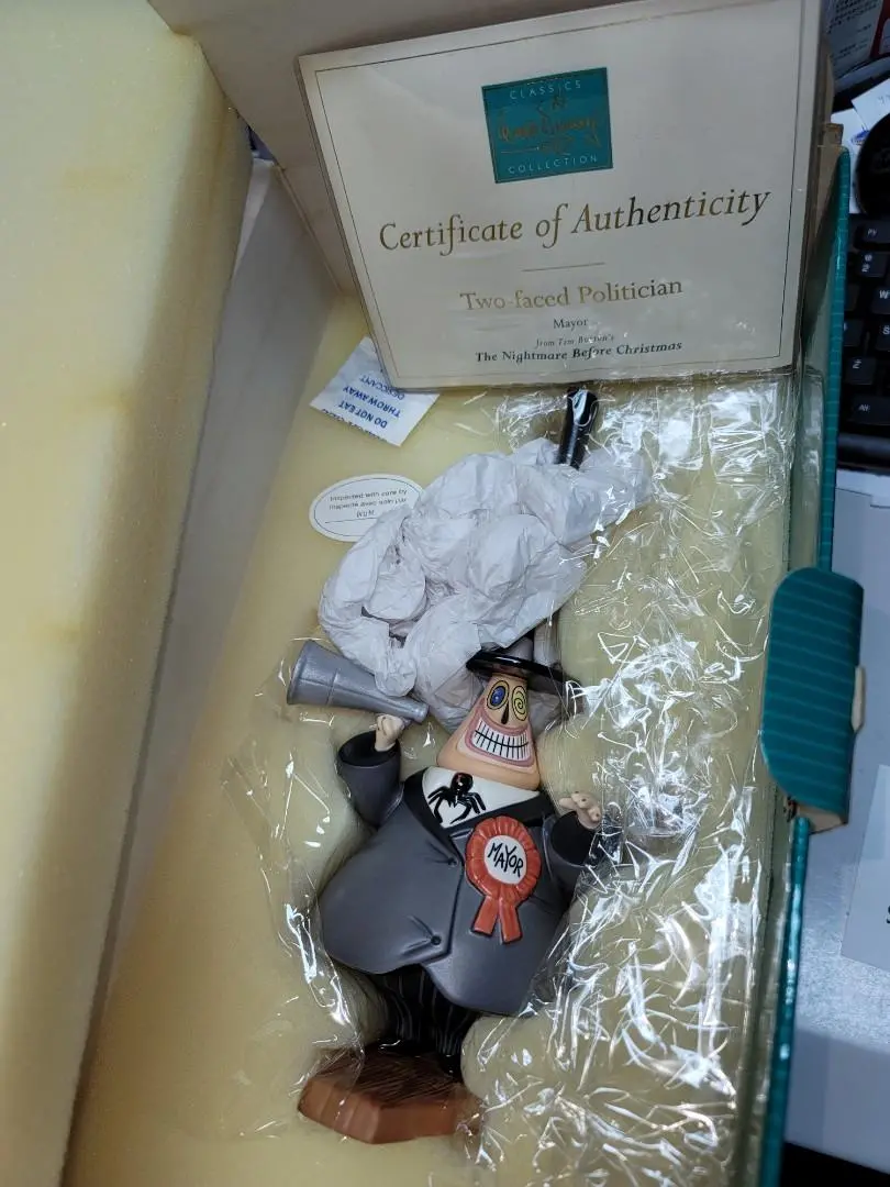 Classics Walt Disney Collection Nightmare Before Christmas Mayor Wdcc 怪誕城 1