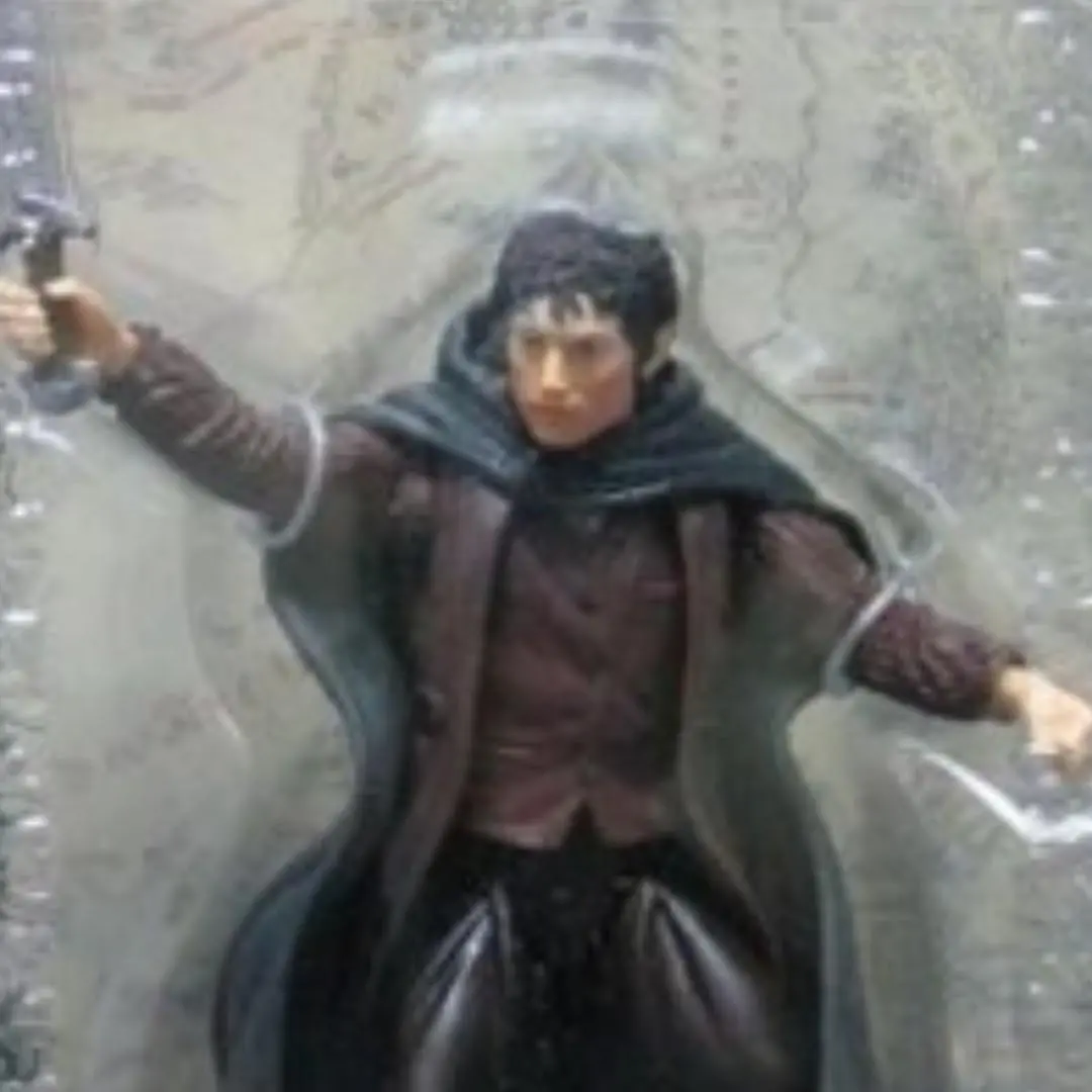 Toy Biz 81383 The Lord Of The Rings The Fellowship Of The Ring Frodo With Sword Attack Action 魔戒 佛羅多 (Lotr) 2