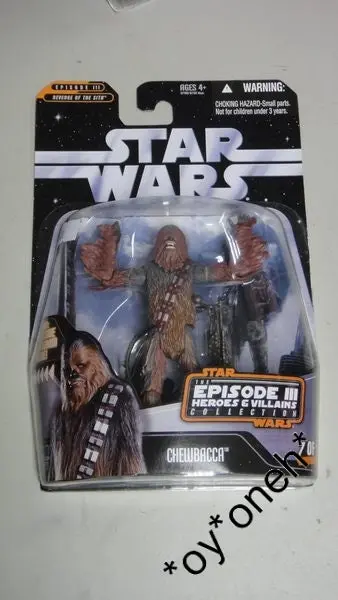 Hasbro 星球大戰 Star Wars Episode Iii Heroes E Villains Collection Chewbacca 18128 1138294570 1