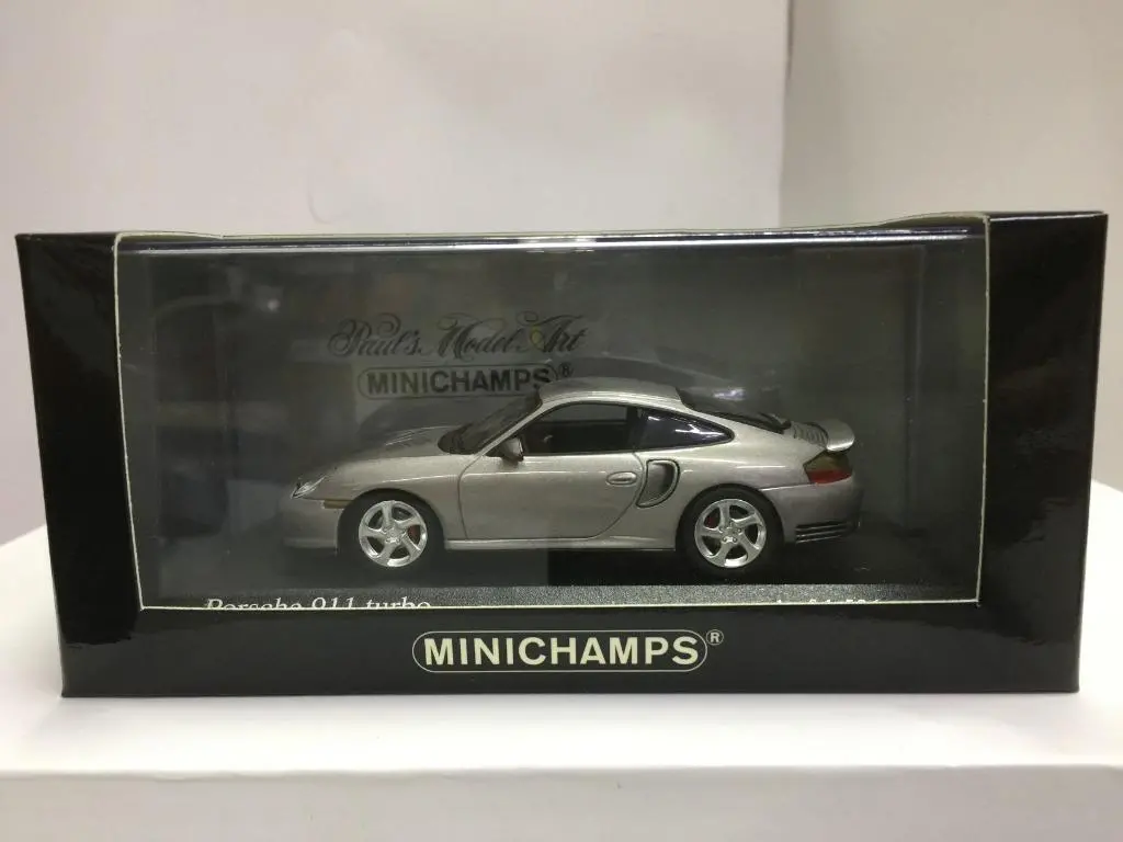 Minichamps 1/43 Porsche 911 Turbo 2000 Grey Metallic (430 069307) (05032) (Piu100) 1