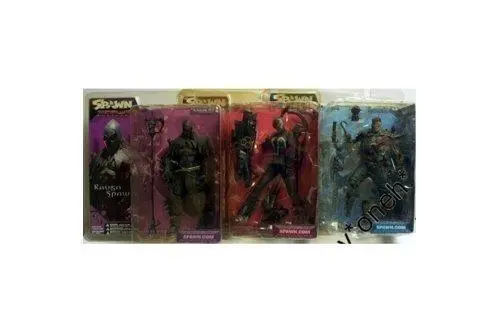 Mcfarlane 再生俠 Spawn 21 She-Spawn Raven Wings Of Redemption Pirate Alien Set Csw 2