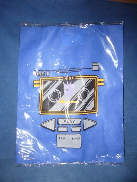 Hasbro 變形金剛 音波 藍色環保購物袋 Transformers Blue Color Soundwave Shopping Bag 59008 (Piu-8) B12030006 1
