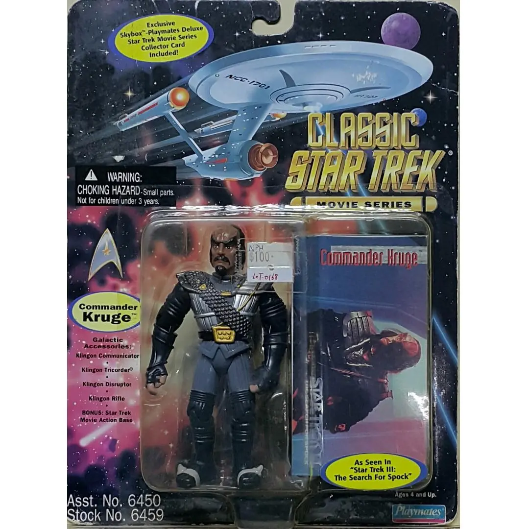 Playmates Star Trek Iii The Search Of Spock Commander Kruge 星空奇遇記iii 魔宮龍虎鬥 克林崗中校 克魯格 (Nph-06459) 1