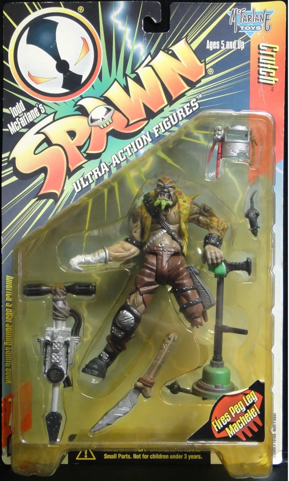 Mcfarlane Toys 再生俠 Todd Mcfarlane's Spawn Ultra-Action Figures Series 7 Crutch 10184 (Jpa-195) 1
