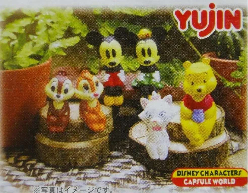 Yujin 迪士尼 角色系列 Disney Characters Micky Minnie Marie 全6種 扭蛋 93071 倉 B7807355 1