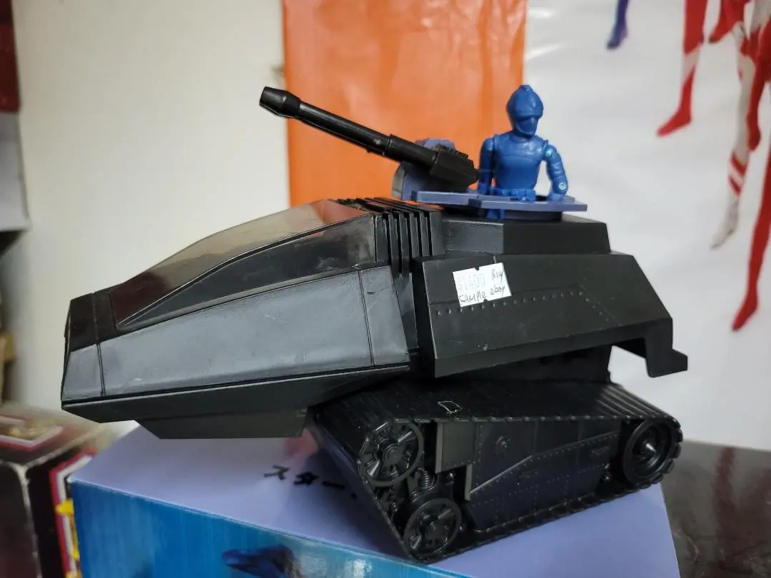 Prototype - 1983 Hasbro Gi Joe Cobra Hiss Vehicle Test Shot Prototype Factory Sample Tank With Driver 1