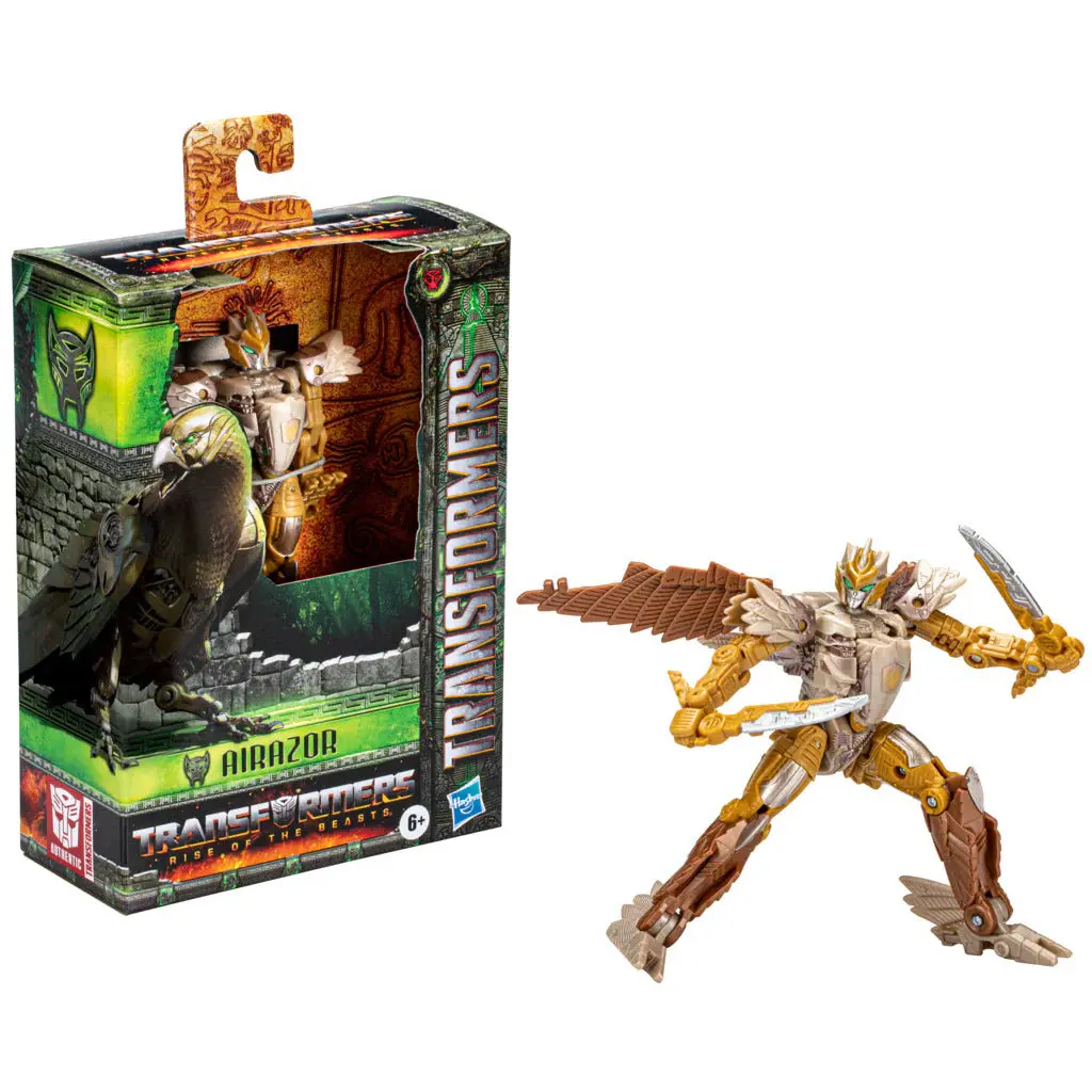 Transformers Rise Of The Beasts Movie 5-Inch Deluxe Class Airazor Converting Action Figure For Ages 6 Years And Up 1