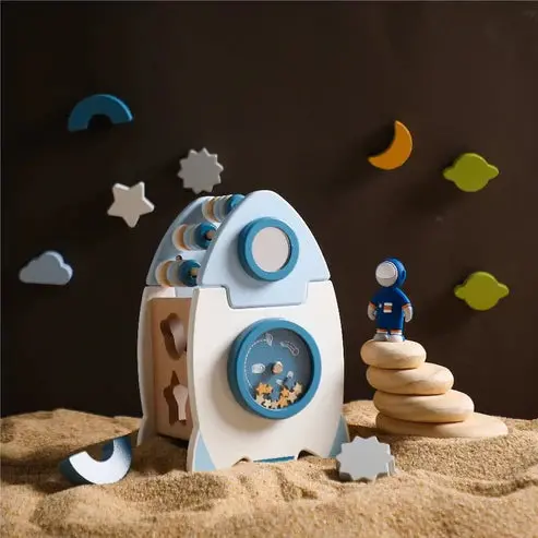 Kiddies Kingdom Rocket Motor Skill Toys For Ages 3 And Above 1