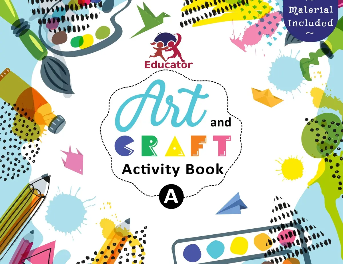 Pegasus Art And Craft Activity Book - (A) 1