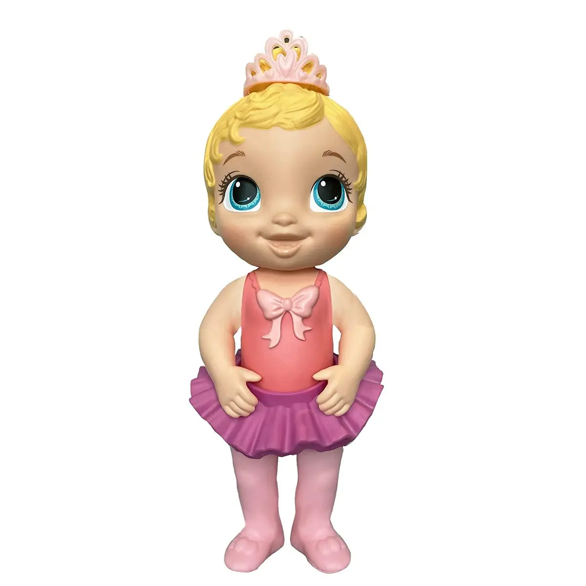 Baby Alive Sweet Ballerina Baby 10.5-Inch Blonde Hair Doll, Pink For Kids Ages 3 Years And Up 1