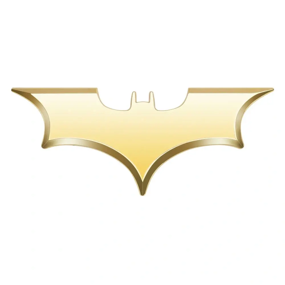 Batman Badge Sticker Gold 1