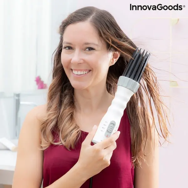 Hair Dryer, Styler &Amp; Curler "Dryple" 3-In-1 - Electric Brush 1