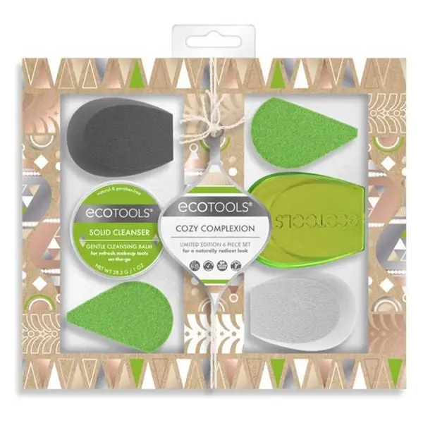 Make-Up Brush Set "Miset" Made Of Wood With Transport Bag - Elegant Make-Up 1