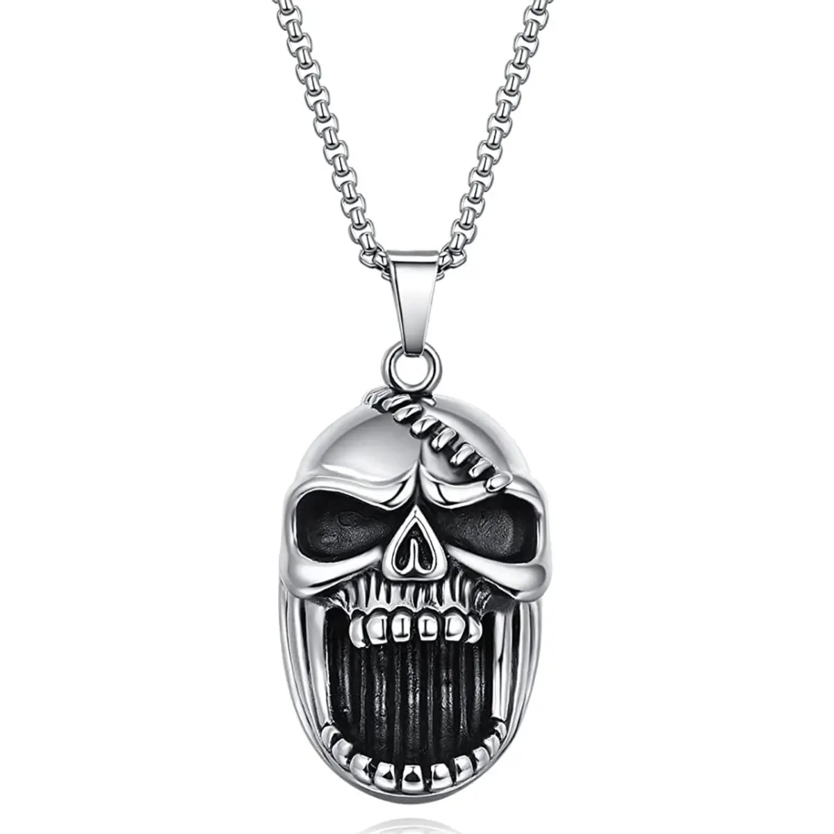 Big Mouth Skull Pendant 1