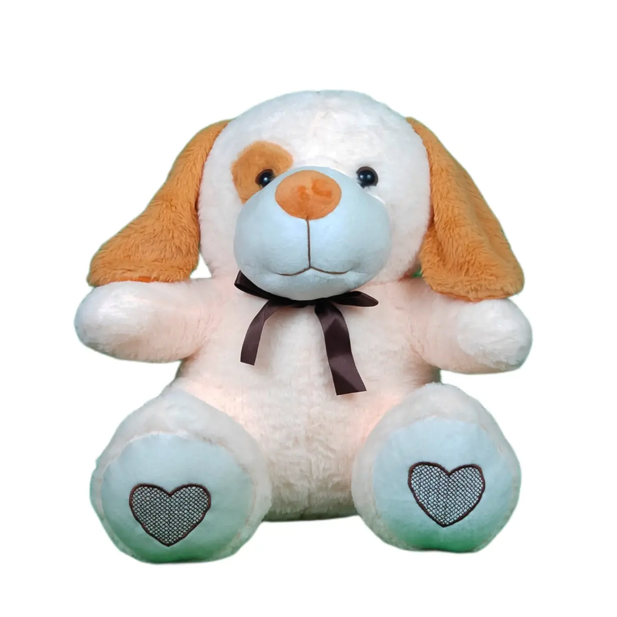 Play Hour Charlie The Dog Plush Soft With Long Yellow Ears Toy For Ages 3 Years And Up - 45Cm 1
