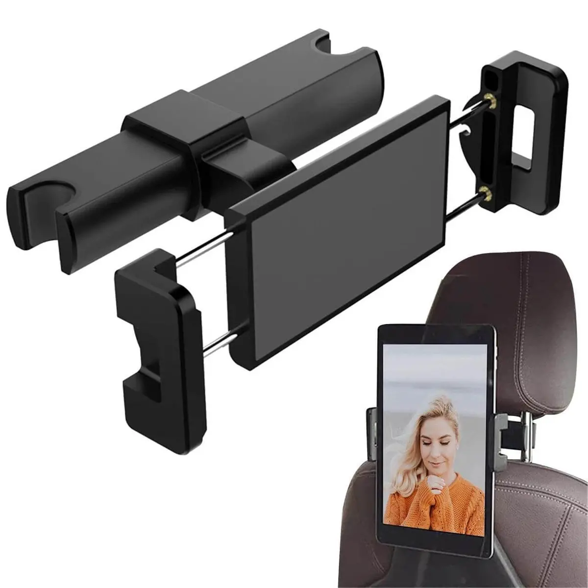 Car Headrest Ipad & Mobile Holder 1