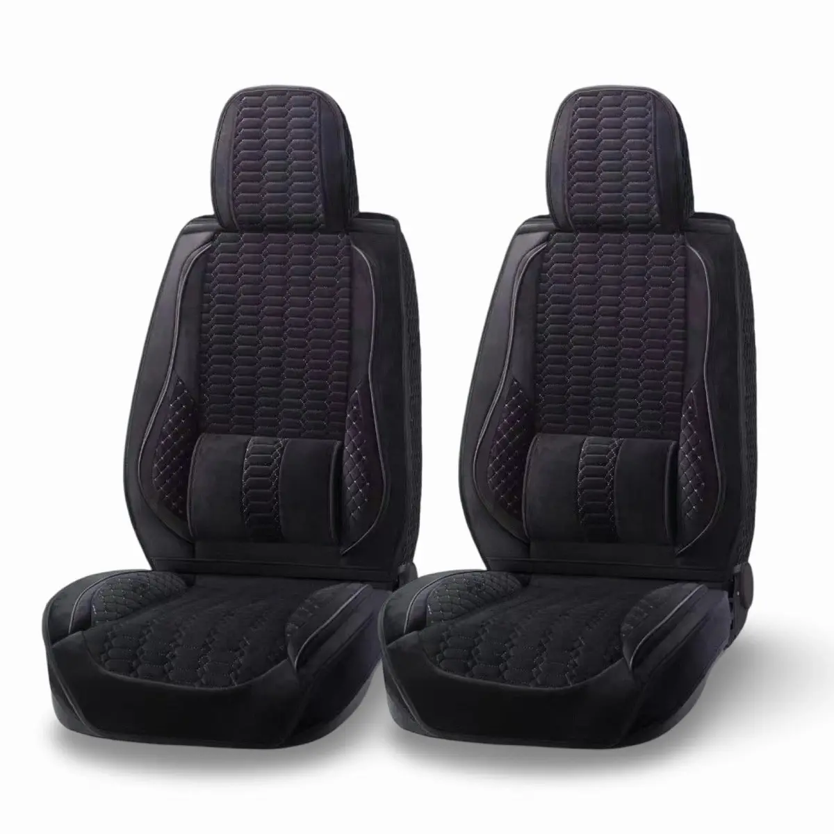 Comfort Velvet Seat Cushions (2 Pcs) 1