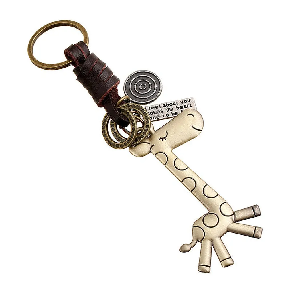 Cute Giraffe Keychain 1