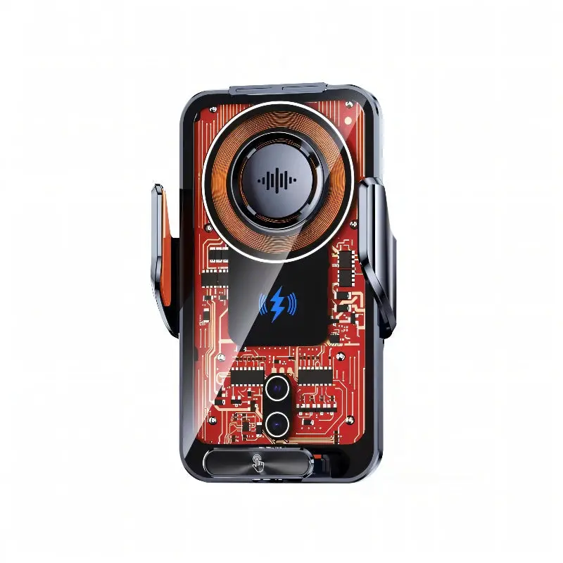 D1 Wireless Fast Charger Magnetic Sensor Mobile Holder 1