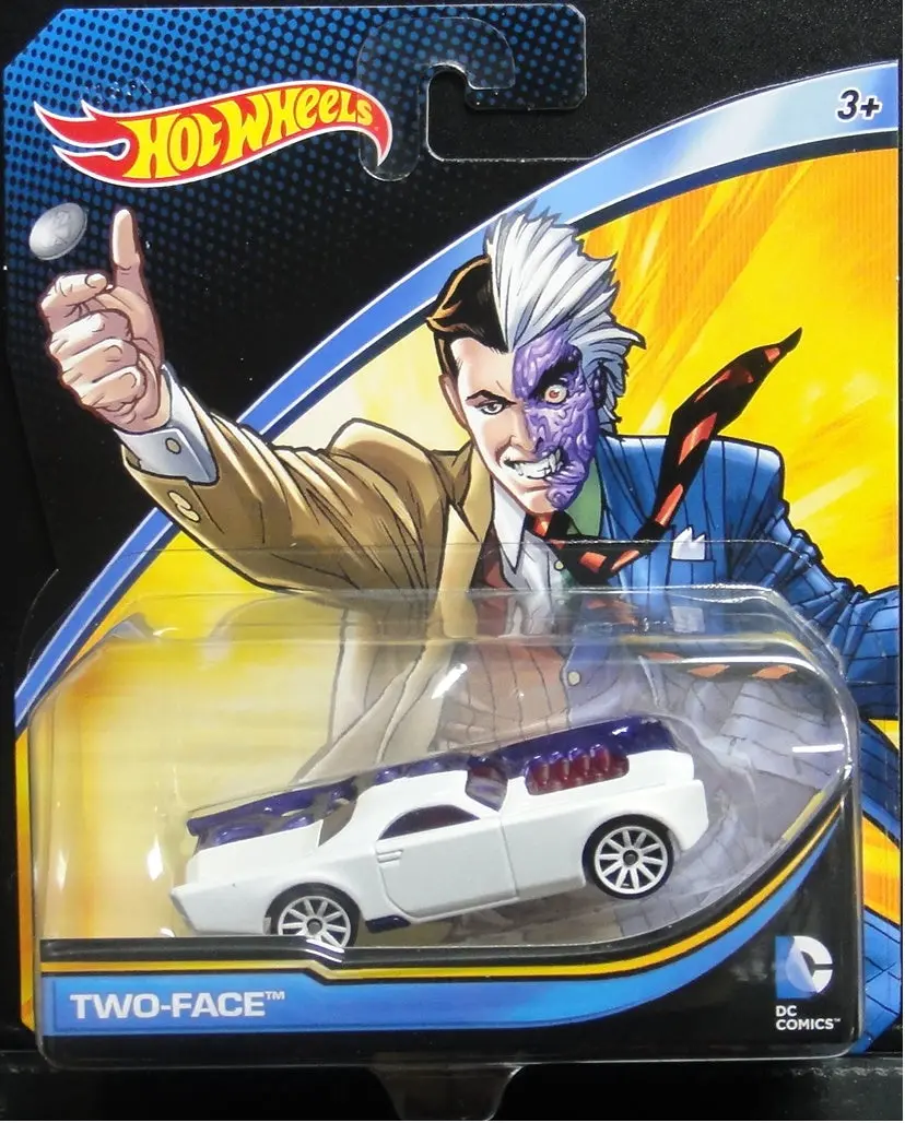 美泰 風火輪 蝙蝠俠 雙面人 Mattel Hot Wheels Dc Comics Batman Two-Face 28782 (Piu/Kw269e-18) 1