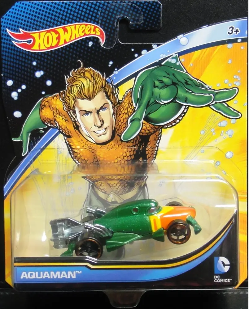 美泰 風火輪 潛水俠 水行俠 Mattel Hot Wheels Dc Comics Aquaman 28778 (Piu/Kw269d-18) 1