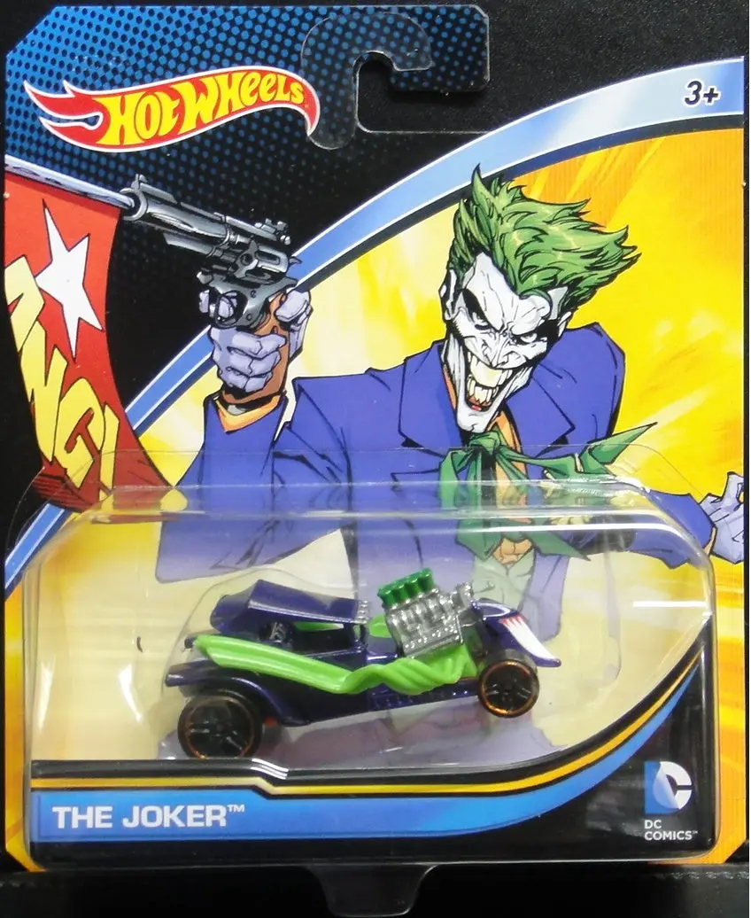美泰 風火輪 蝙蝠俠 小丑 Mattel Hot Wheels Dc Comics Batman The Joker 28771 (Piu/Kw269a-18) 1