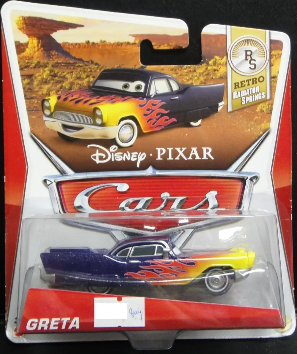 美泰兒 迪士尼 彼思 反斗車王 Mattel Disney Pixar Cars Retro Radiator Springs Greta (Buy) 1