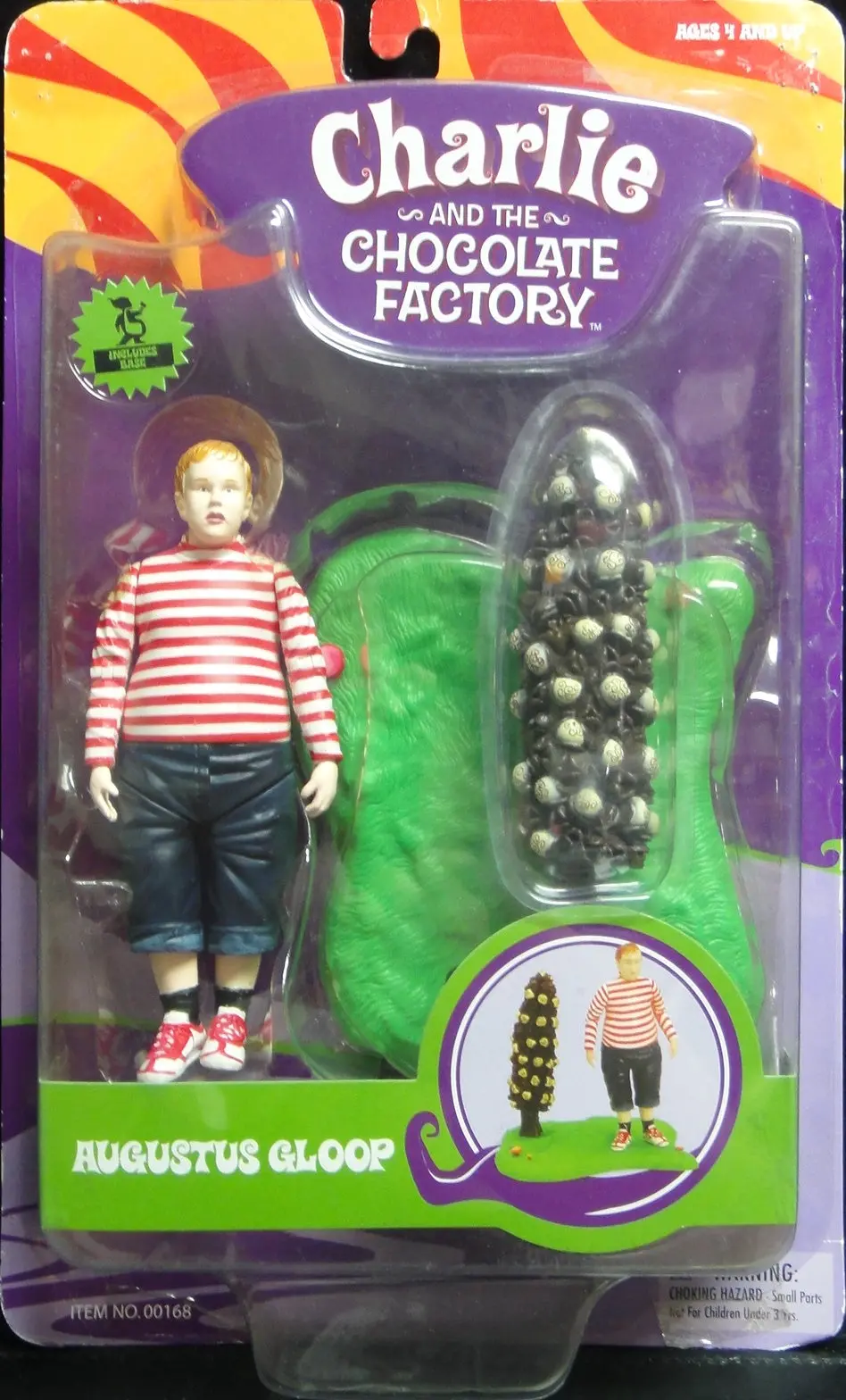 Funrise Charlie And The Chocolate Factory Augustus Gloop Philip Wiegratz Includes Base 朱古力獎門人 奧古斯塔格盧普 菲利浦韋格拉茲 連座 00168 (Pa-0) 1