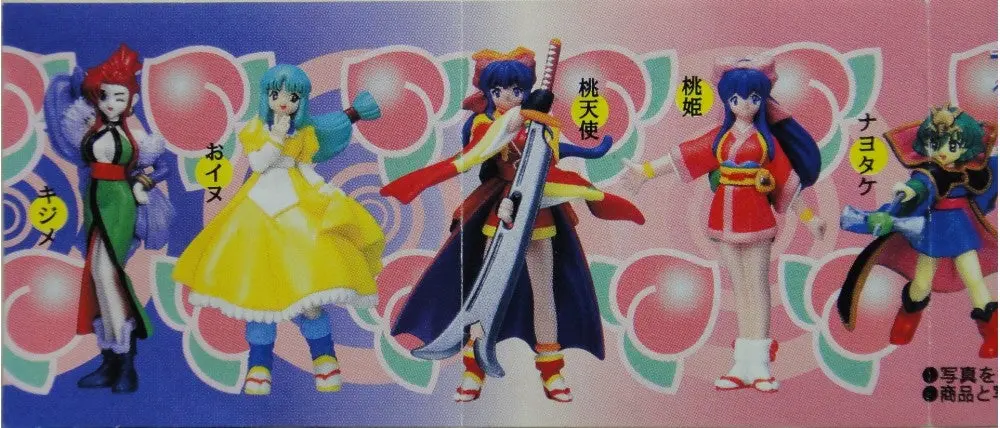 Yujin 任性桃天使 Dancing Blade Real Figure Collection Gashapon 全10種 扭蛋 1131421598 1