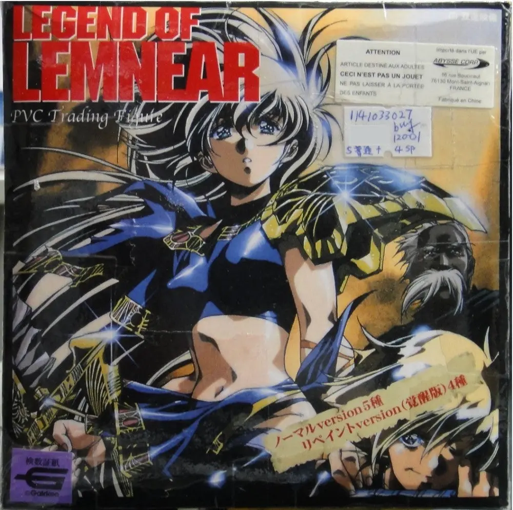 Eye Scream Legend Of Lemnear Lemnear Lian Pvc Trading Figure Normal And Repainting Version 極黑之翼 盒蛋 普通版及重塗版共九種 (Buy-12001) 1
