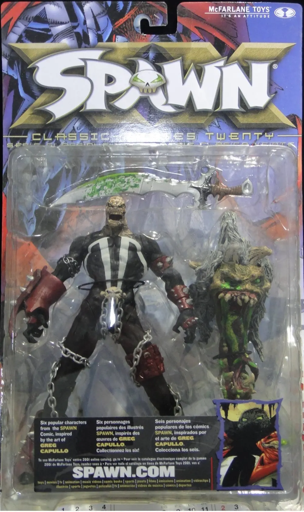 Mcfarlane 再生俠 Spawn Classic Series Twenty Ultra-Action Figures Spawn Vi (Buy-11231-Spk-存) 1