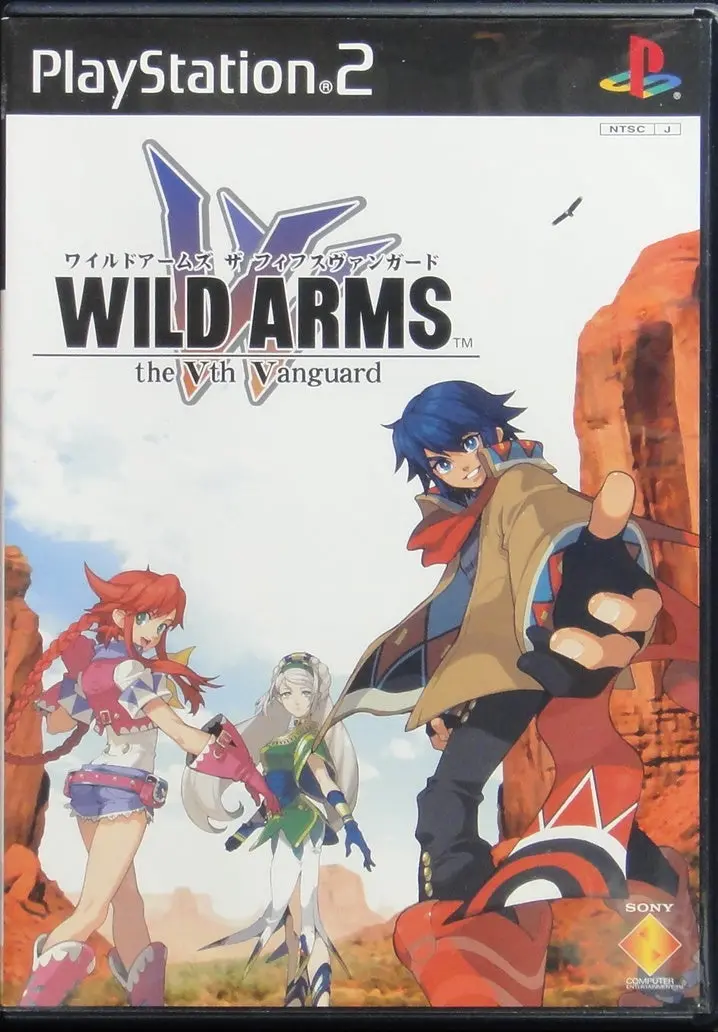 索尼電腦娛樂 荒野兵器5 角色扮演遊戲 行版 Sony Computer Entertainment Scei Sce Playstation 2 Ps2 Game Rpg Wild Arms The Vth Vanguard Scaj20183 (Buy-62001) 1