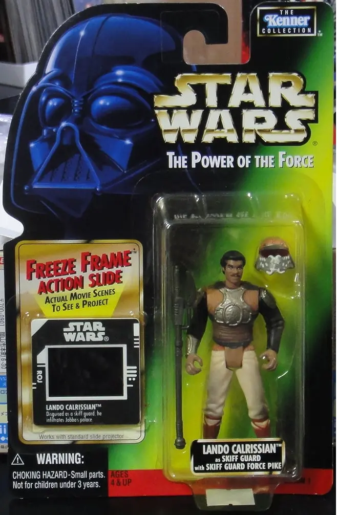 Kenner 星球大戰 Star Wars Power Of The Force Lando Calrissian As Skiff Guard With Force Pike Action Figure (Pa#0-69622) 1