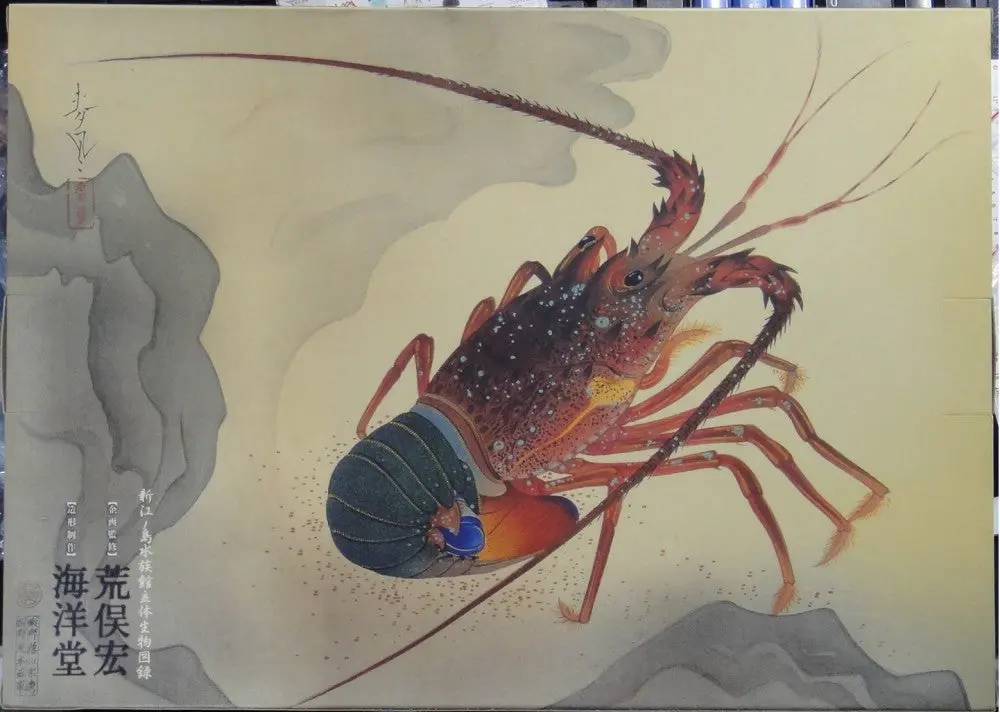 Kaiyodo 海洋堂 新江之島水族館立體生物圖錄 連展示盒 荒俁宏 Enoshima Aquarium Part 1 With Display Box 全18種 (Buy) 1