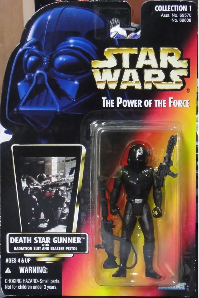 Kenner 星球大戰 Star Wars Power Of The Force Death Star Gunner With Radiation Suit And Blaster Pistol 69608 (Pa#0) 1