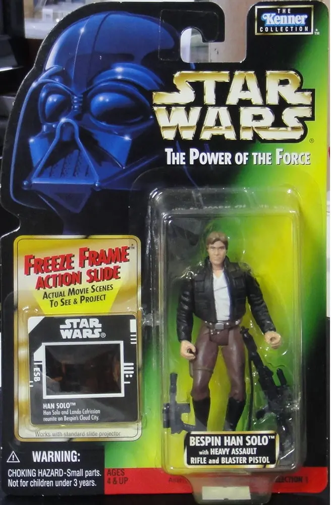 Kenner 星球大戰 Star Wars Power Of The Force Bespin Han Solo With Heavy Assault Rifle And Blaster Pistol 69719 (Pa#0) 1